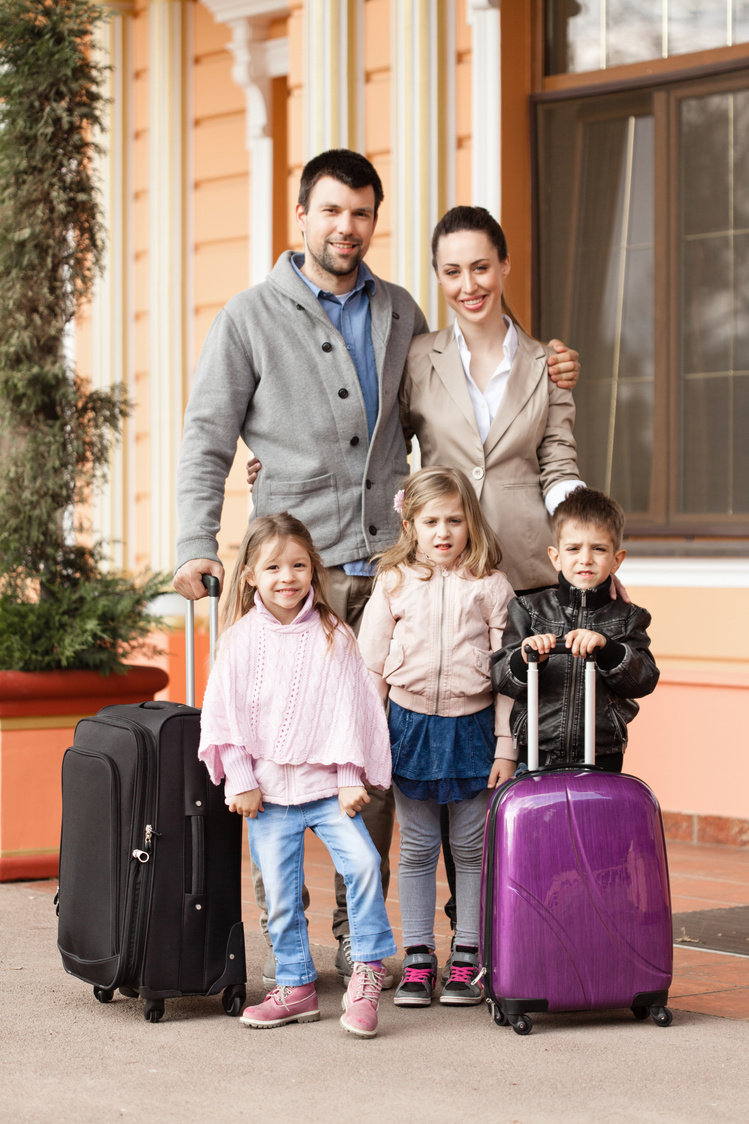 Family traveling